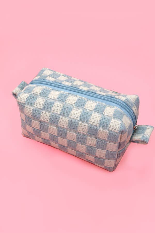 Cosmetic Pouch-Checker Makeup