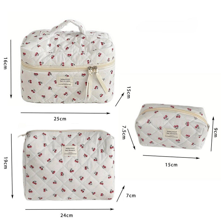 Sweet Cherry Print Make Up Bag DP25A554