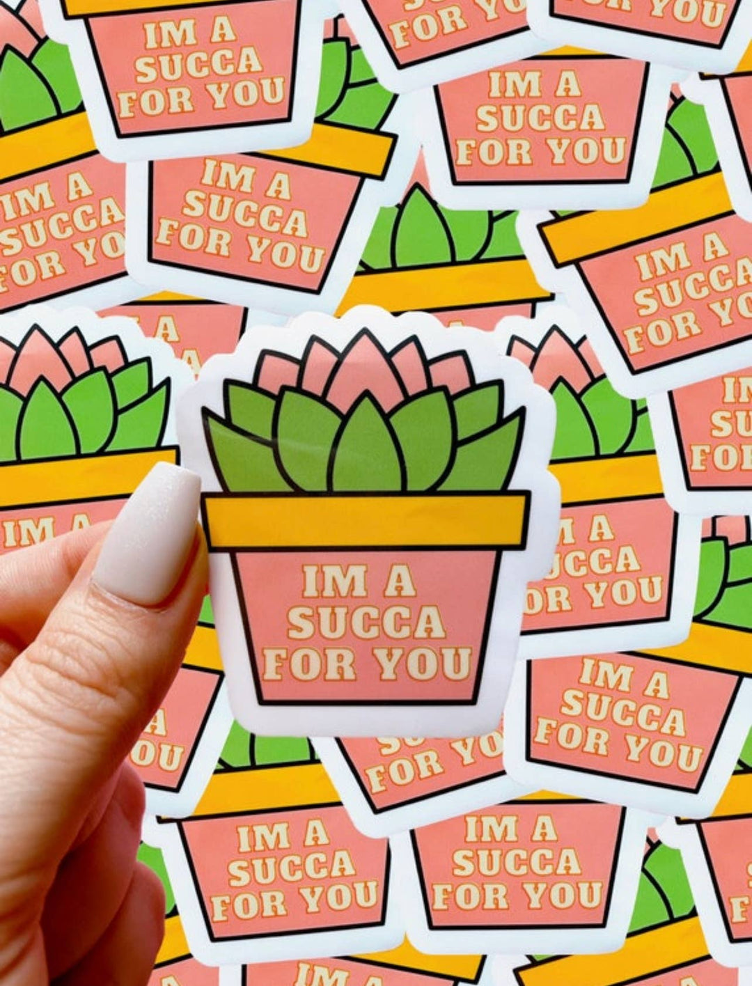 Waterproof plant sticker