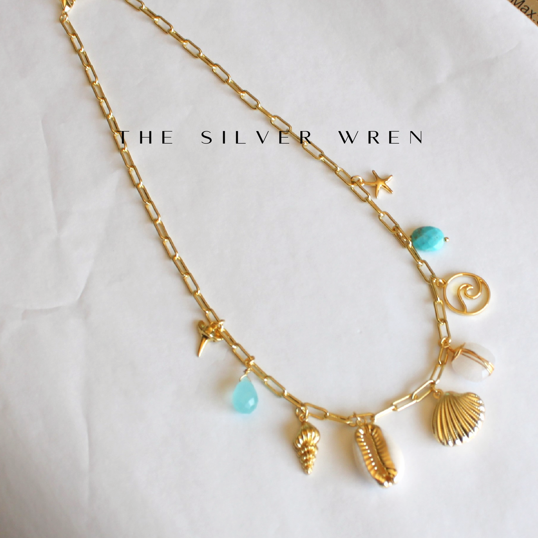 Necklace-Beach Multi Charm