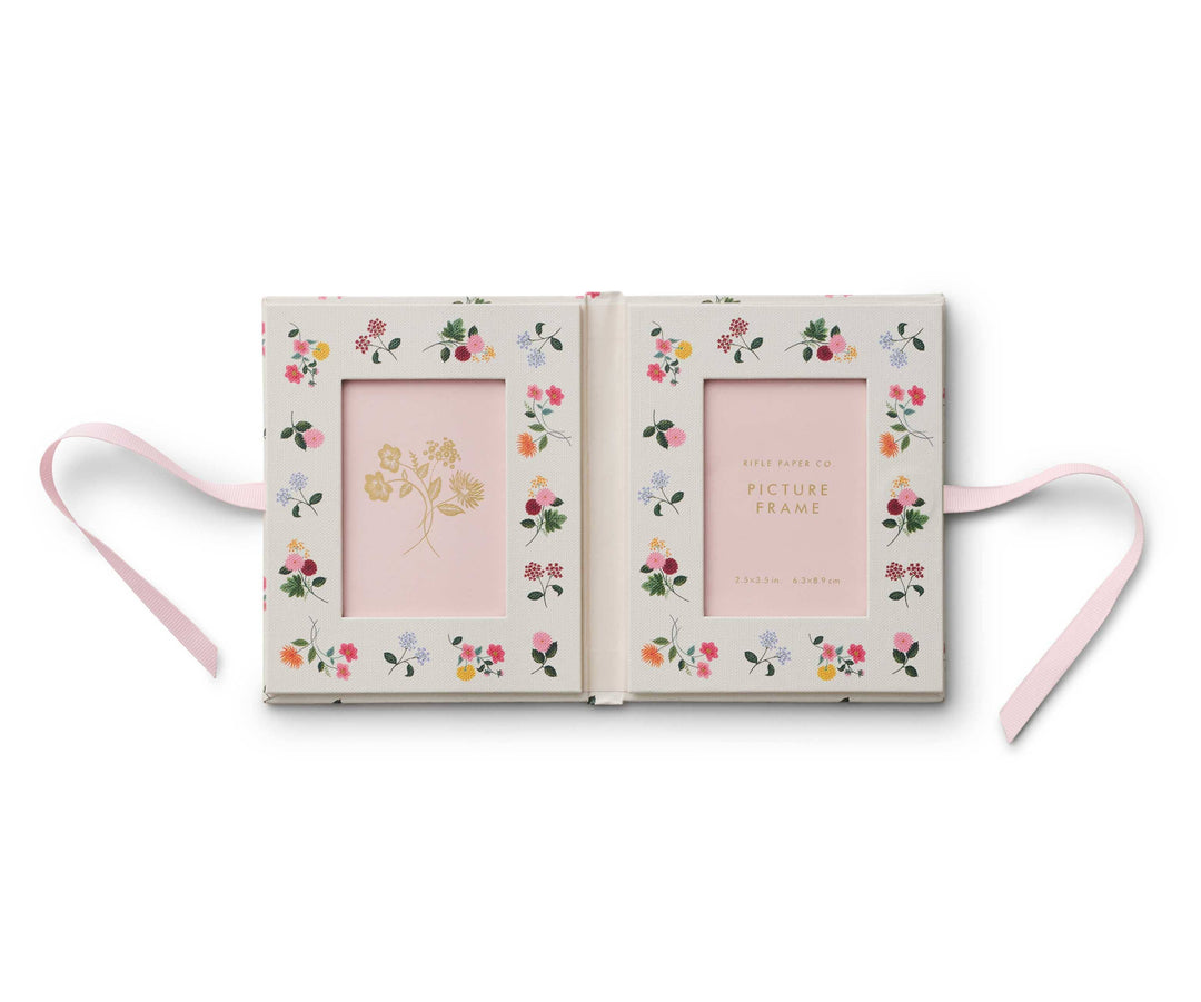 Paper Wrapped Picture Frame-Ditsy Dahlia Folio