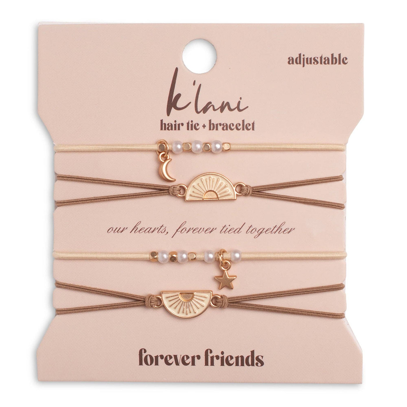 Hair Tie Bracelets-Forever Friends