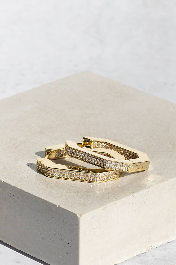 Hoops-Octavia 14k Gold Vermeil