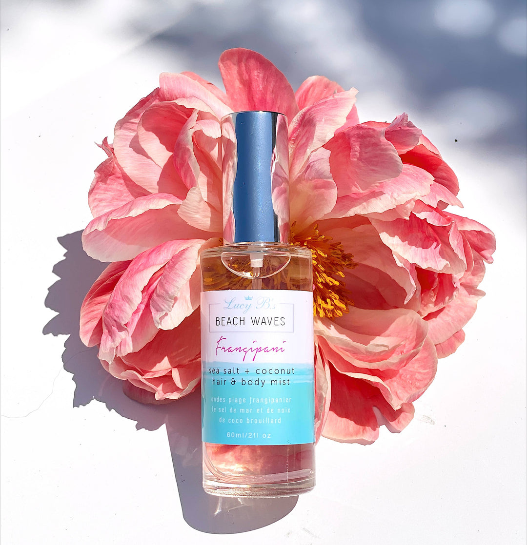 Frangipani Sea Salt Beach Waves Hair & Body Mist