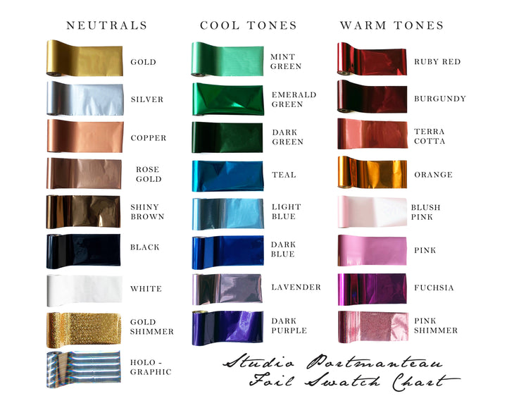 Custom Text Foil Embossed Mini Notebook: Burgundy / Gold shimmer