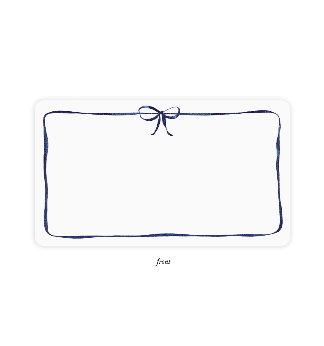 Little Notes®-Navy Bow Boxed Set of 85 Mini Notes