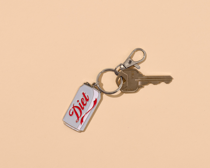 Keychain & Bag Charm-Diet Soda Enamel