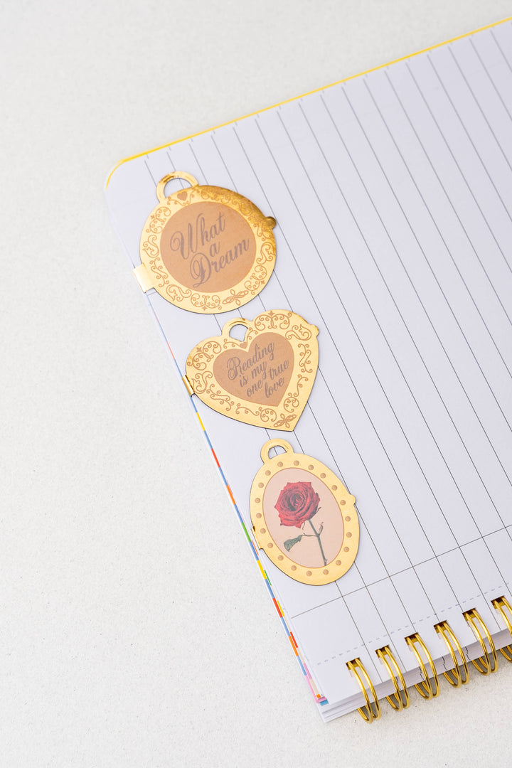 Magnetic Bookmarks, Lockets