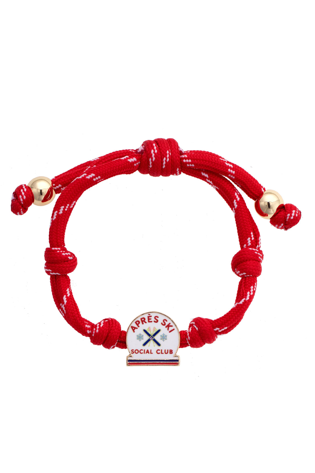 Paracord Bracelet-Apres Ski in Red