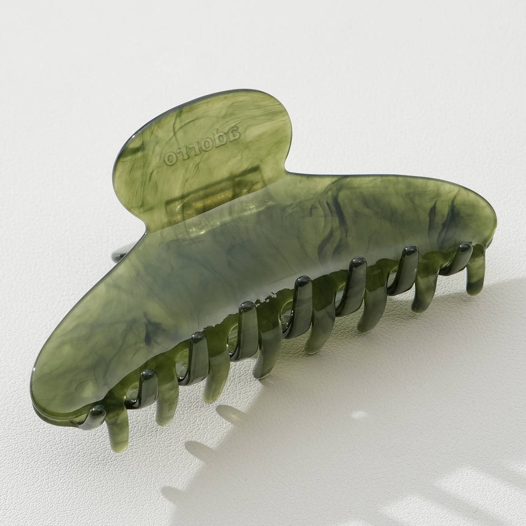 Jade Green Large - Assorted Claw Clips