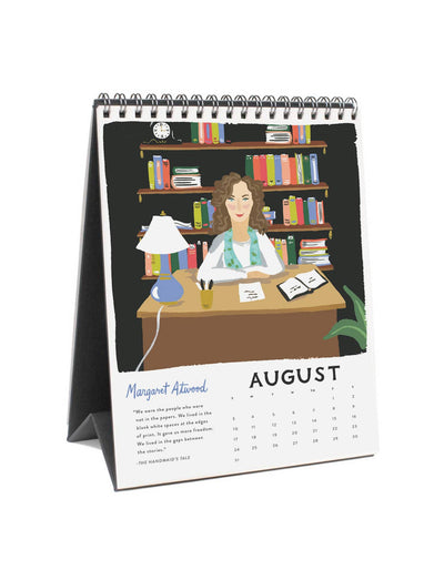 Ladies of Literature 2025 Desk Calendar