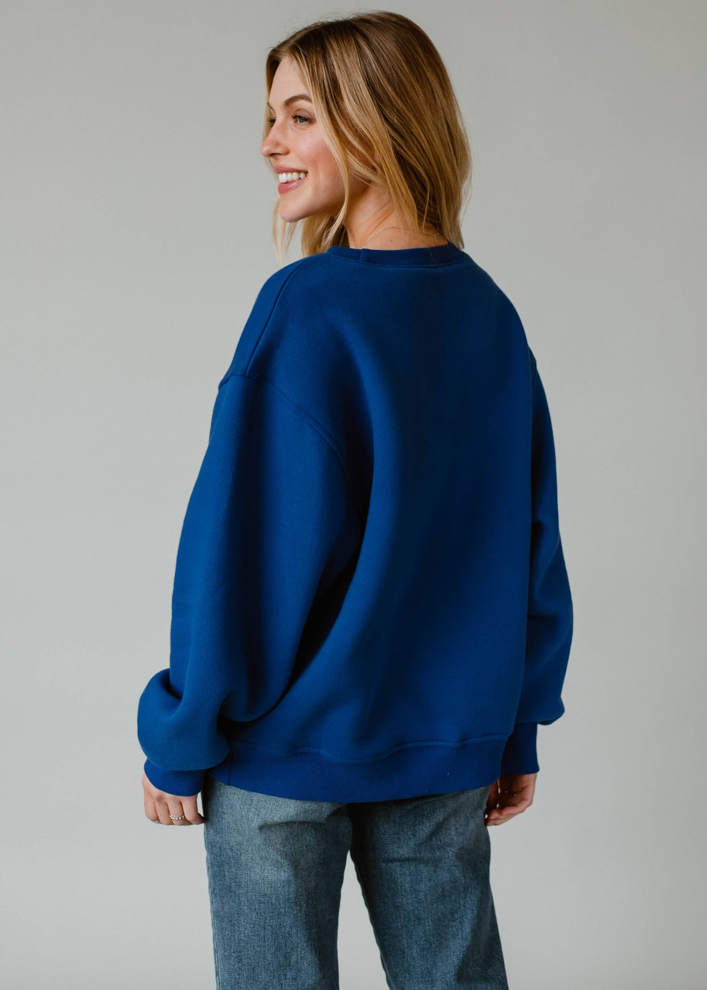 Blue Ski Club Sweatshirt