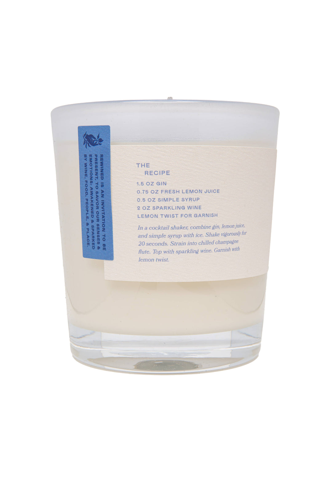 Rewined French 75 Candle 10 oz