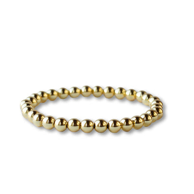 Layering Gold Stretch Bracelets-Assorted