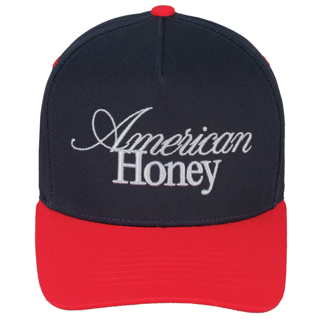 Letter embroidered Trucker Hat-American Honey