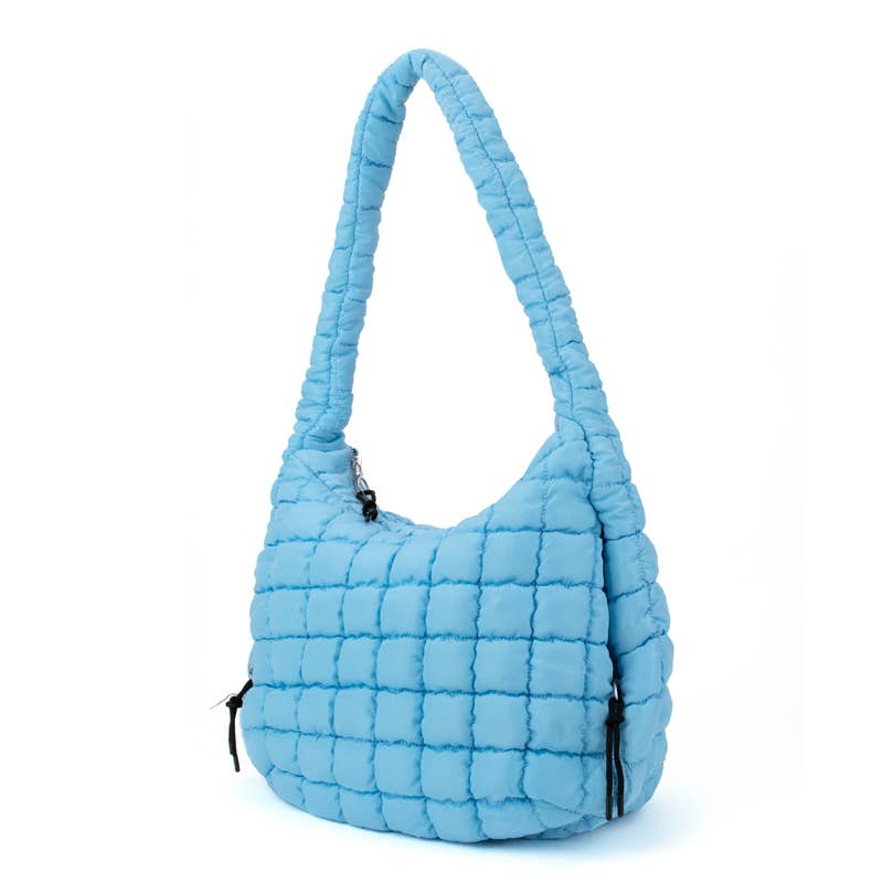 The Ashton | Puffer Hobo Tote | 10 Colors