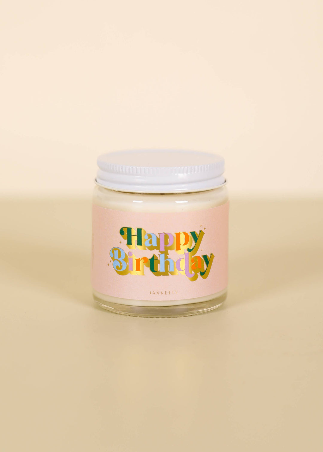 Happy Birthday Colorful Celebration Candles 4oz