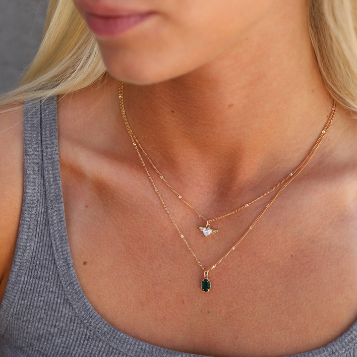 CN1530G Gold Necklace-All For You