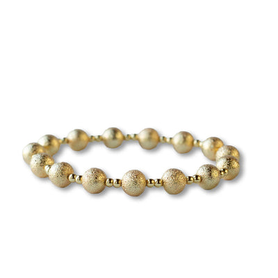 Layering Gold Stretch Bracelets-Assorted