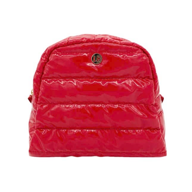 Irene Cosmetic Puffer Bag-Candy Apple