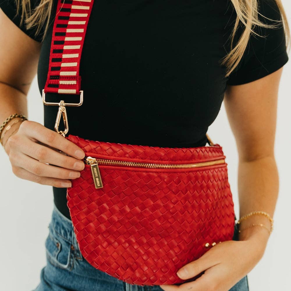 Bum Bag-Westlyn Woven Leather