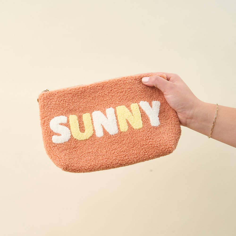 Teddy Pouch-Orange Sunny