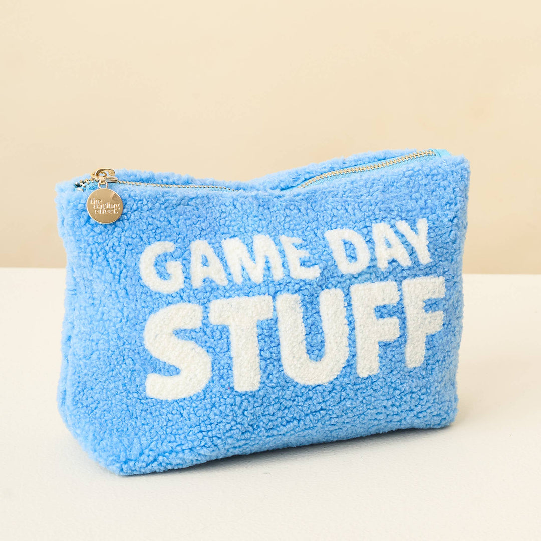 Teddy Pouch-Gameday Stuff: Red