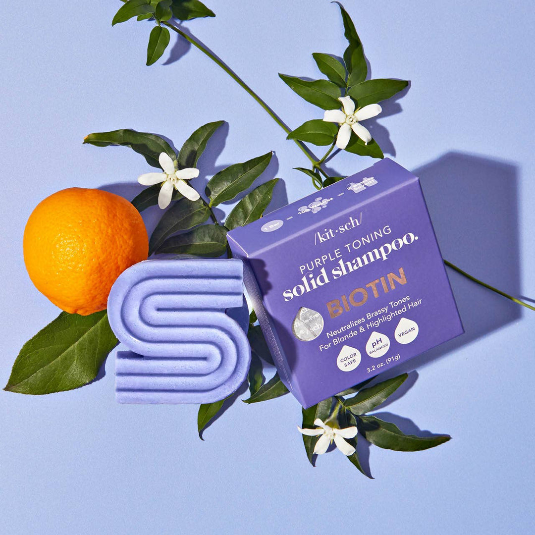 Solid Shampoo Bar-Purple Toning