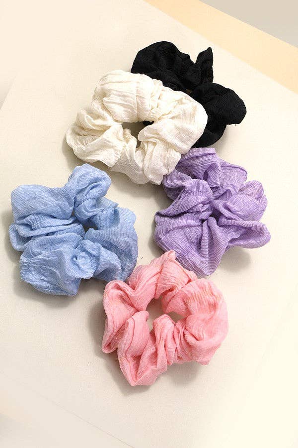 Hair Scrunchies-Chiffon