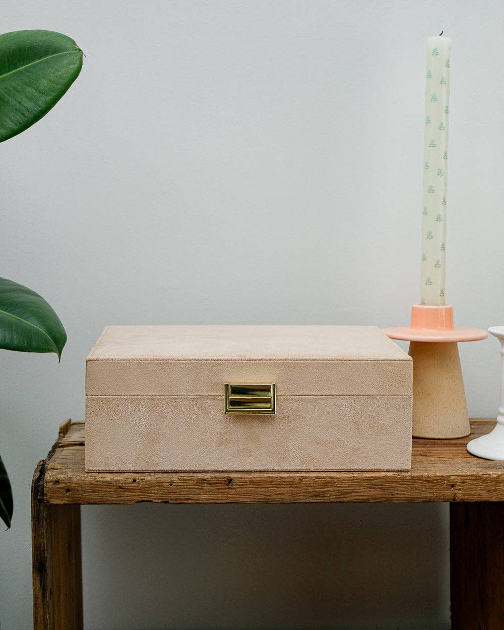 Louise-Velvet Jewelry Box