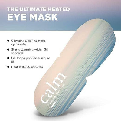 Calm Self-warming Chamomile Scented Sleep Masks (5-pack)