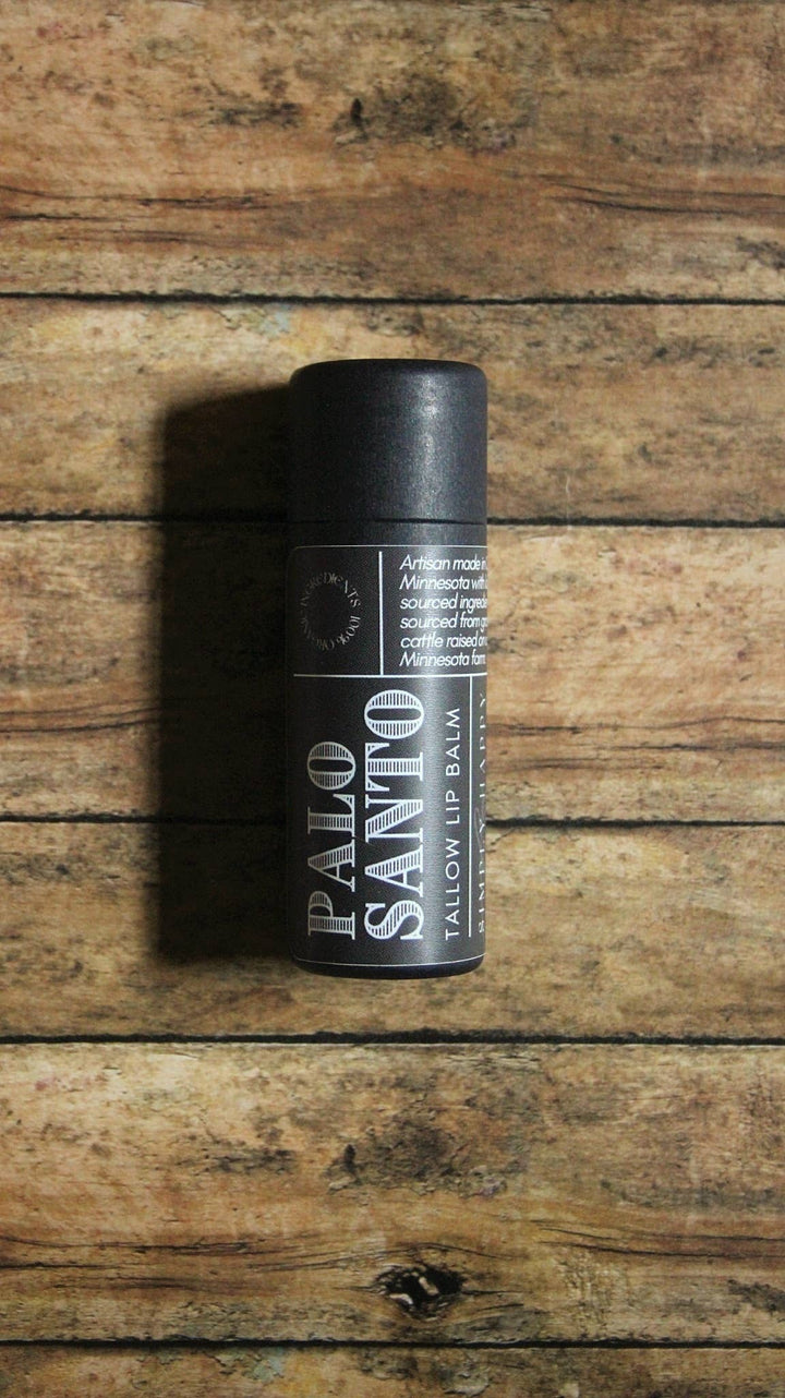 Men's Tallow Lip Balm-Palo Santo .5oz