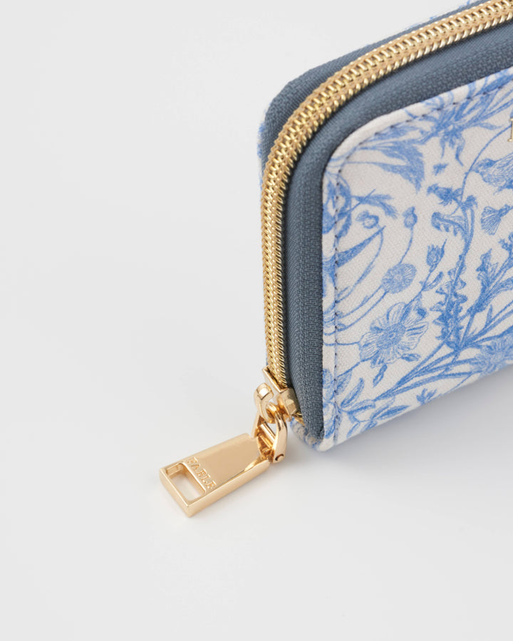 Bunny Blues Blue Small Wallet