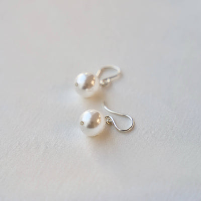 E1467 Assorted Earrings-Large Classic Pearl