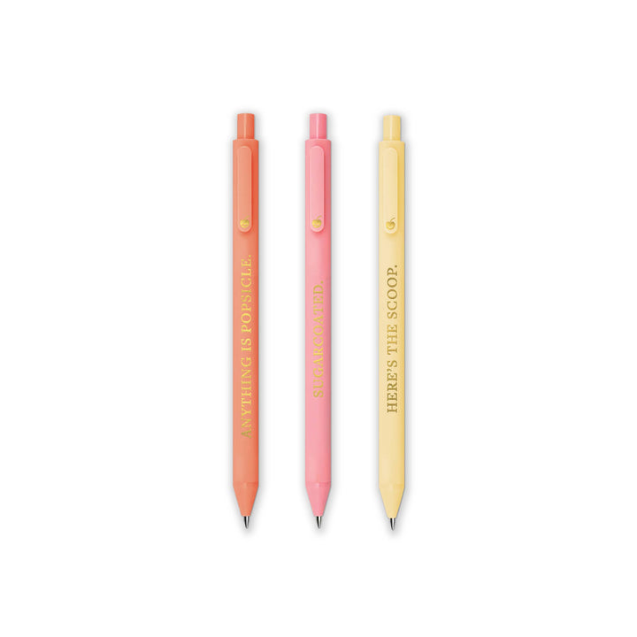 Pen Set-Tutti-Frutti Gelato