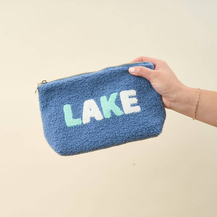 Teddy Pouch-Blue Lake