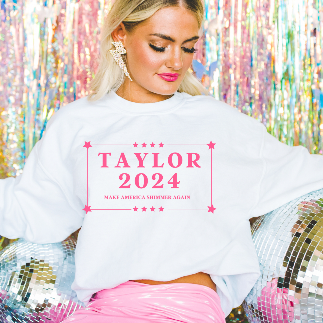 Taylor 2024 Sweatshirt-White