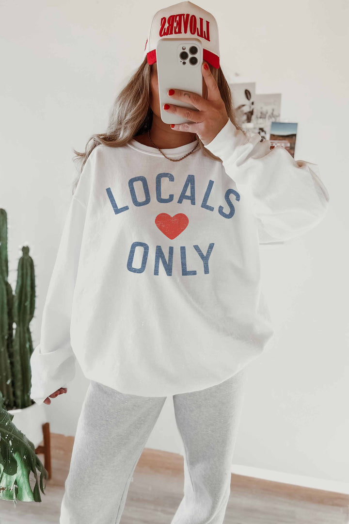OVERSIZED SWEATSHIRTS-LOCALS ONLY