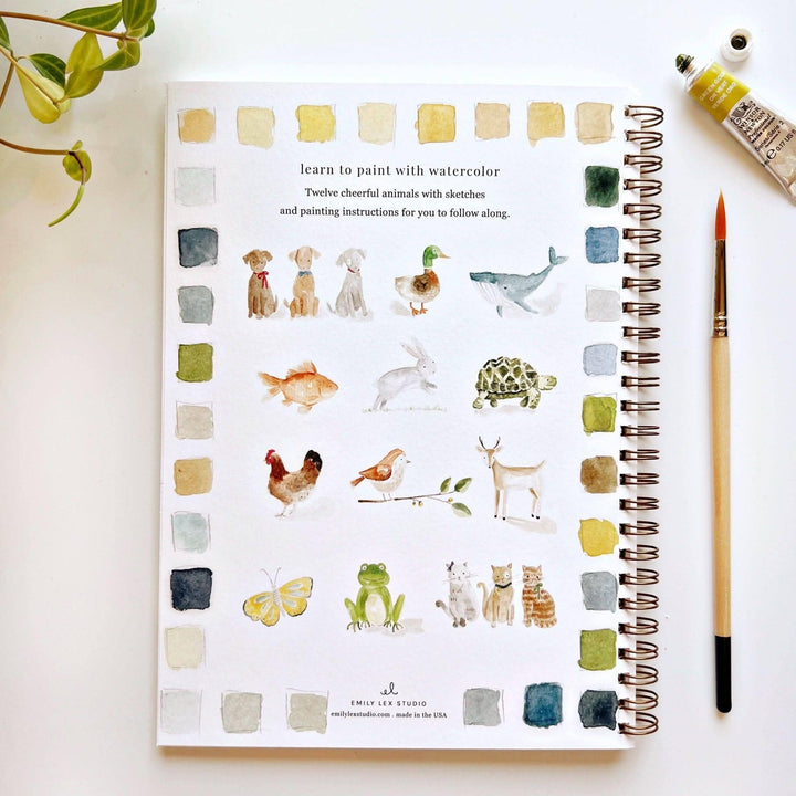 Watercolor Workbook-Animals