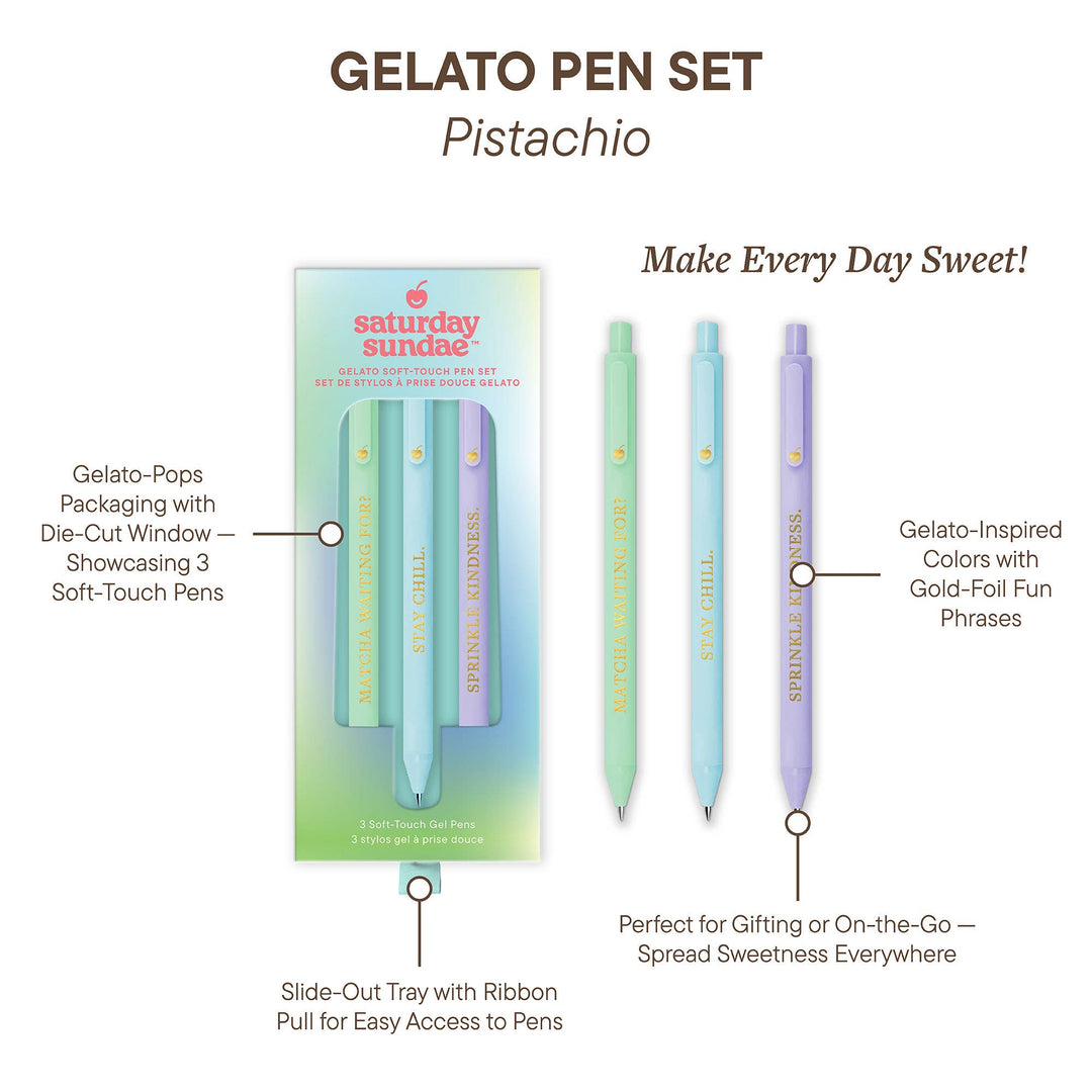 Pen Set-Pistachio Gelato