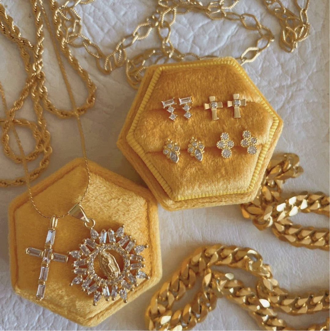 Necklace-Majesty Double Charm Religious Pendant