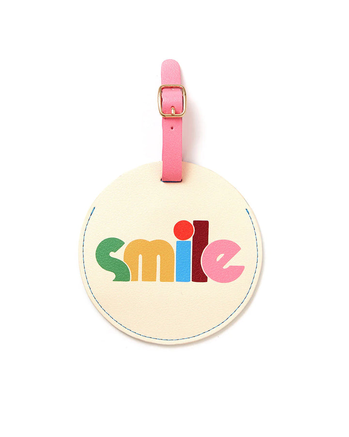 Luggage Tag-Round Smile