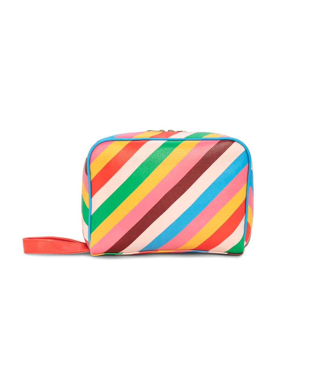 Getaway Toiletry Bag-Rainbow Stripe