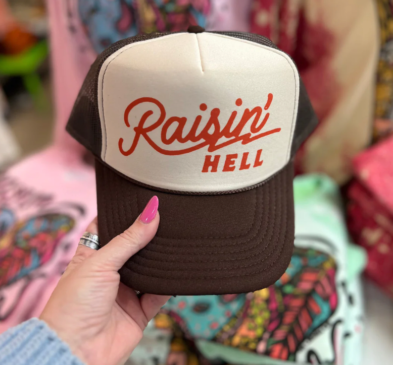 Foam Trucker Hat-Raisin' Hell