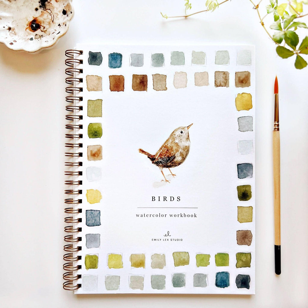 Watercolor Workbook-Birds