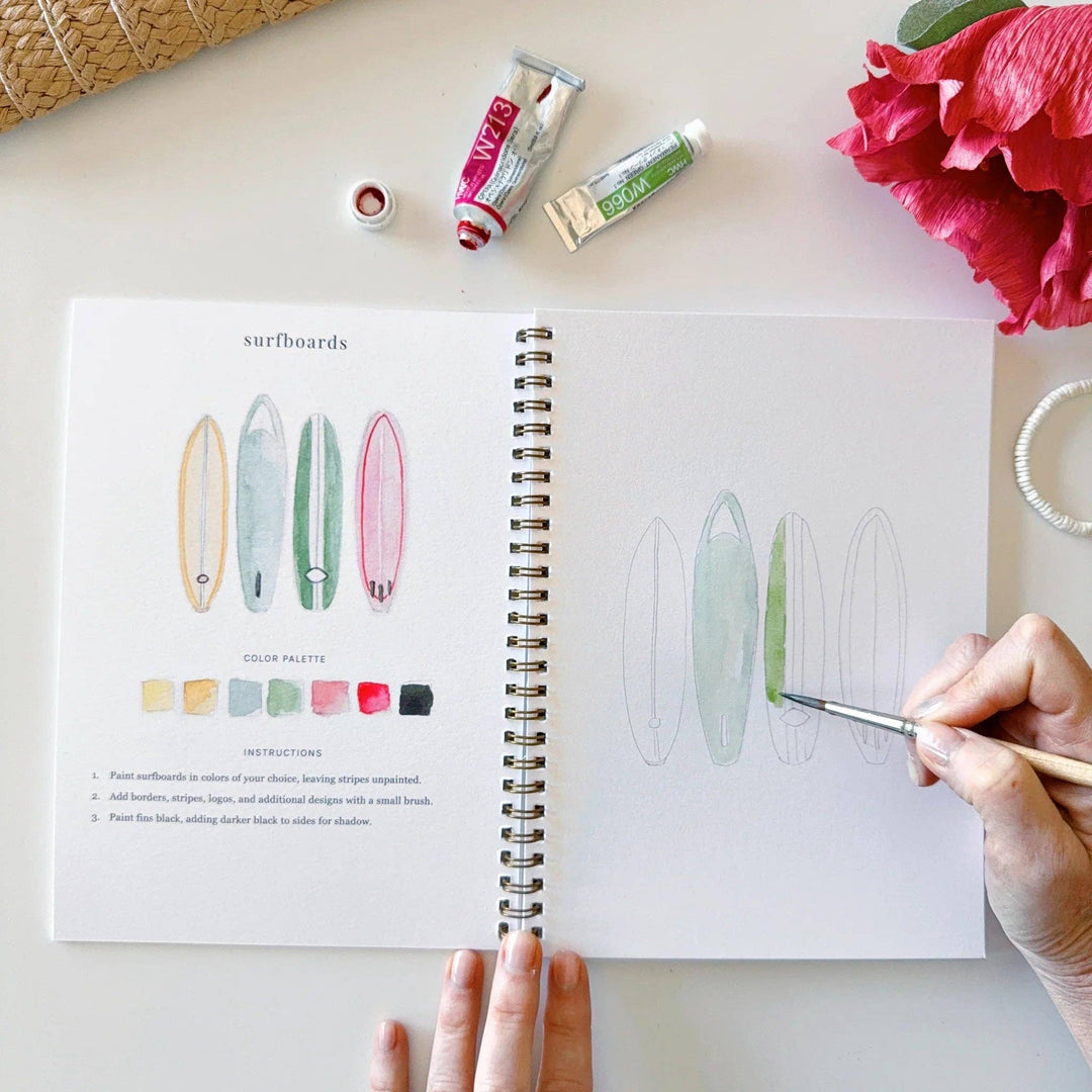 Watercolor Workbook-Tropical