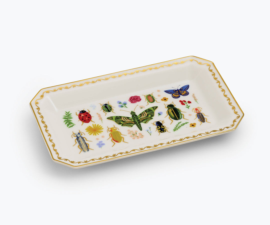 Large Porcelain Catchall Tray-Curio