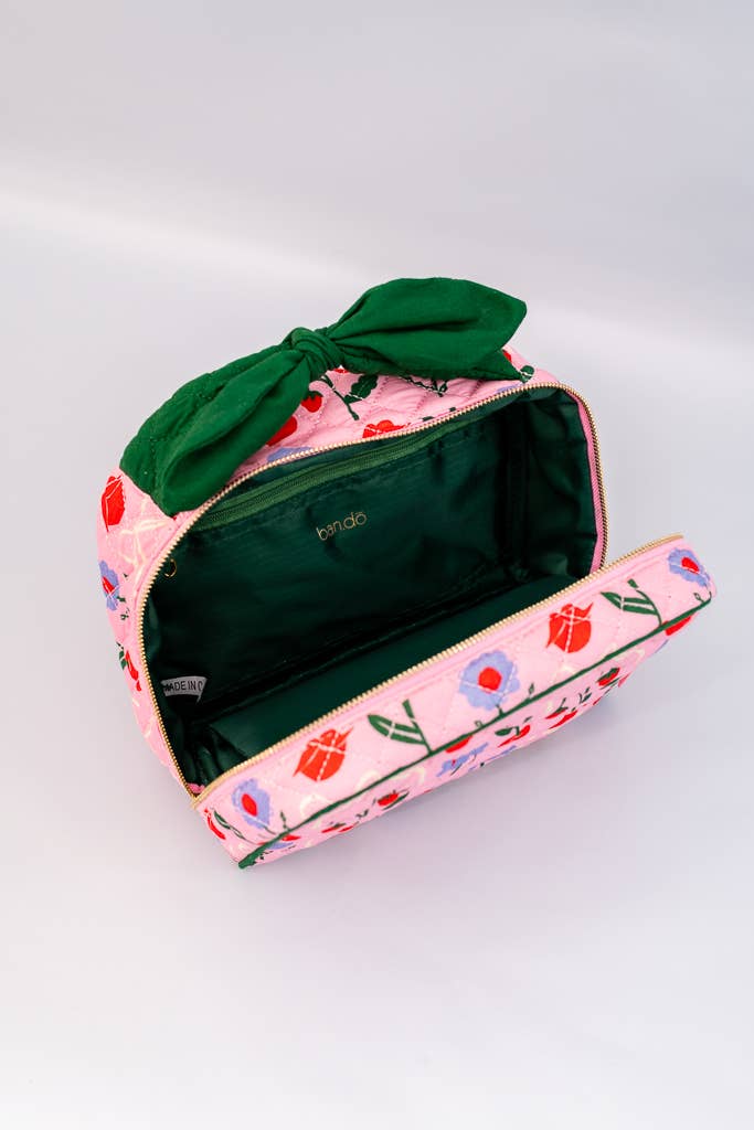 Getaway Toiletry Bag, Cherry Lips