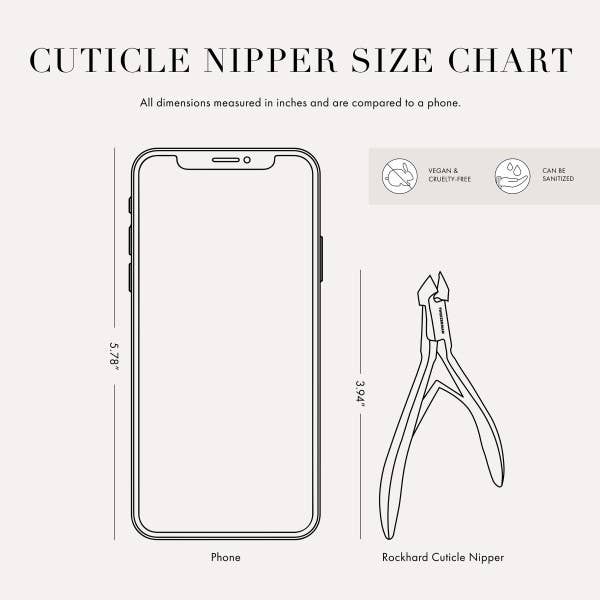 Retail-Tweezerman 1/2 Jaw Cuticle Nipper Stainless