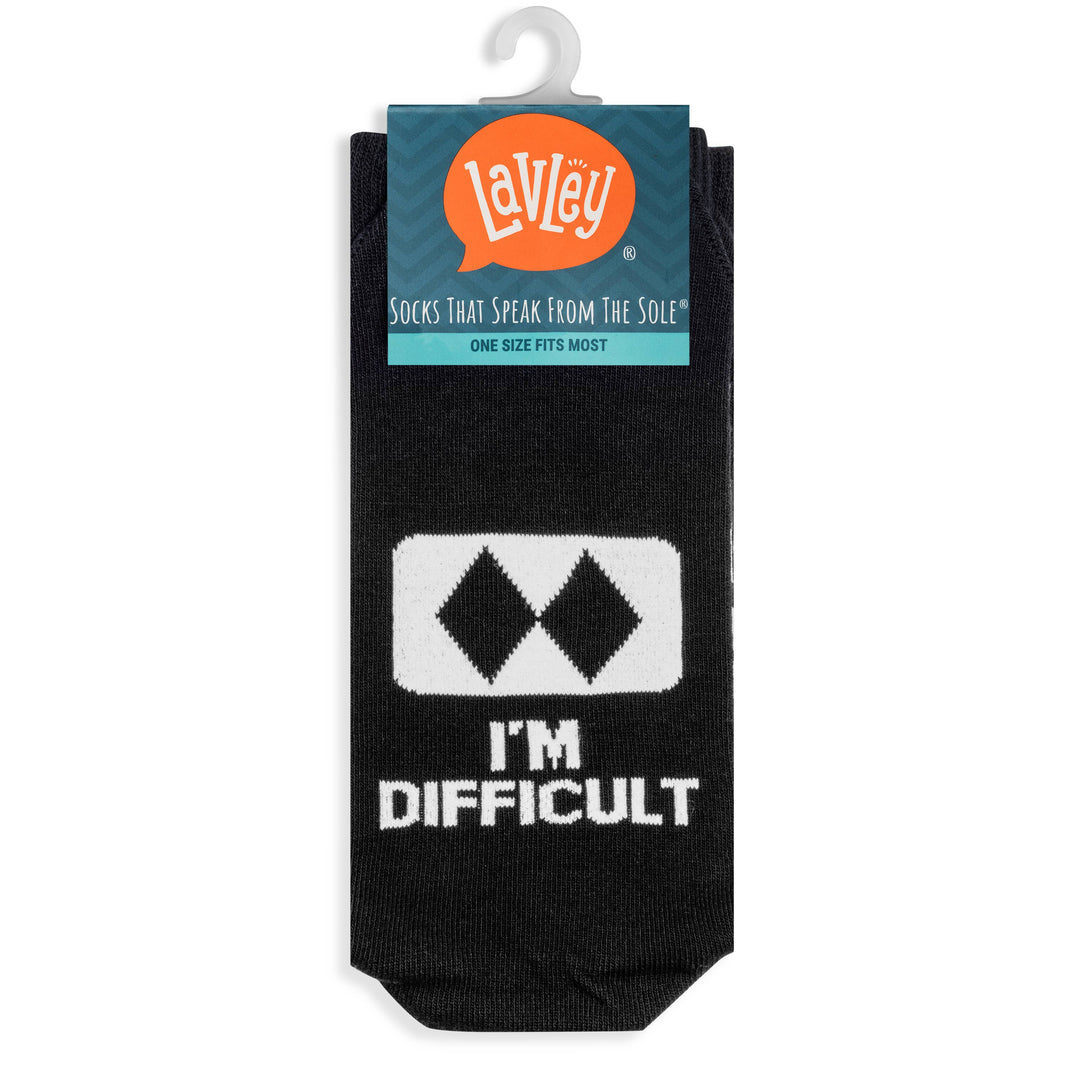 I'm Difficult Black Diamond Ski Socks